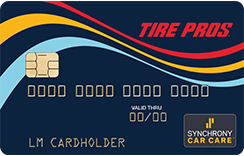 Tires Pros Credt Card